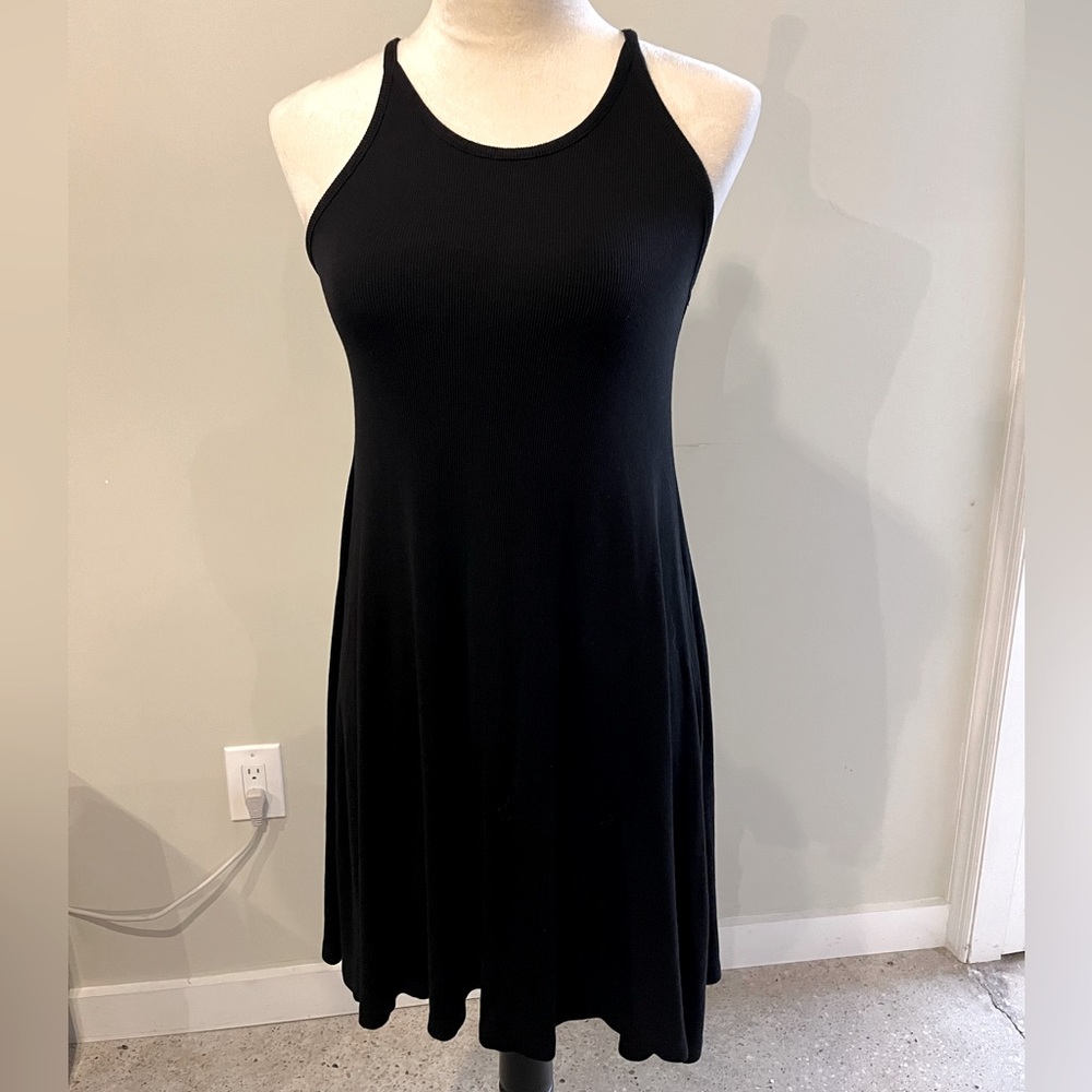 2/$15 Old Navy Ribbed Black Tank Dress Size XS